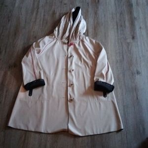 Vintage reversible raincoat